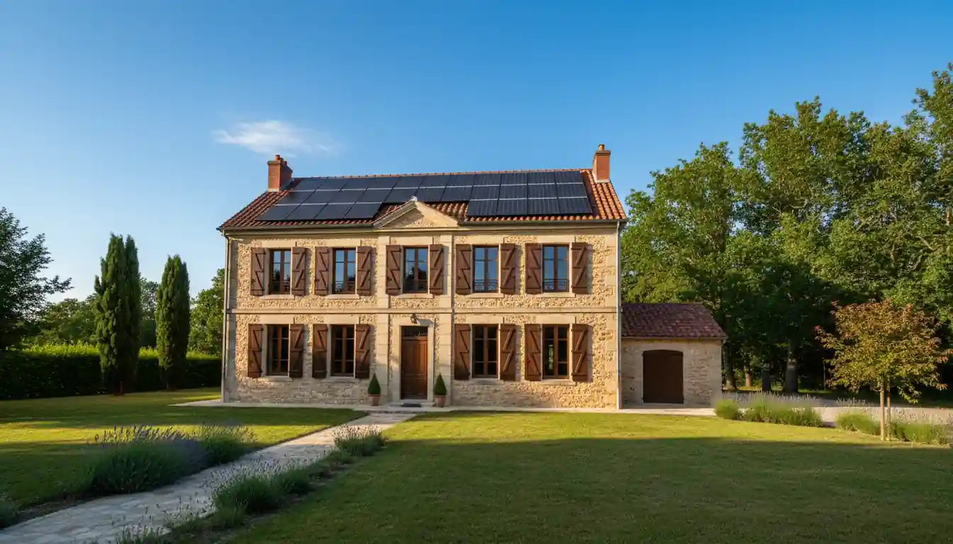 Installation de Panneaux Solaires à Libourne, La Reuille